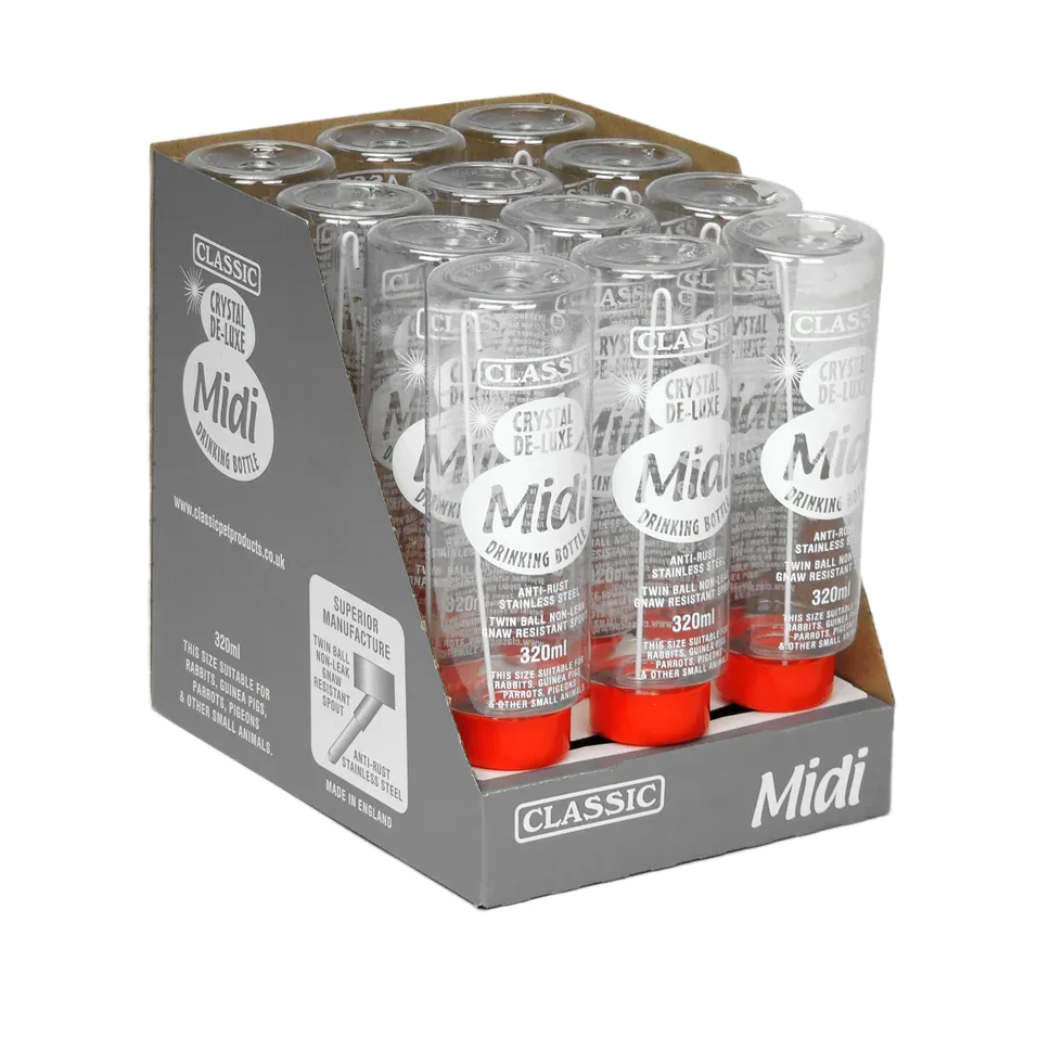 Trinkeflasche Crystal Deluxe Midi 320 ml - PremiumHobby