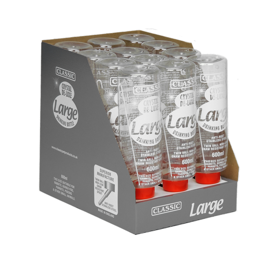 Trinkeflasche Crystal Deluxe Large 600 ml