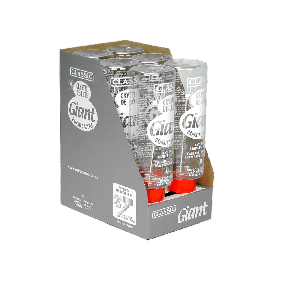 Trinkeflasche Crystal Deluxe Giant 1100 ml - PremiumHobby