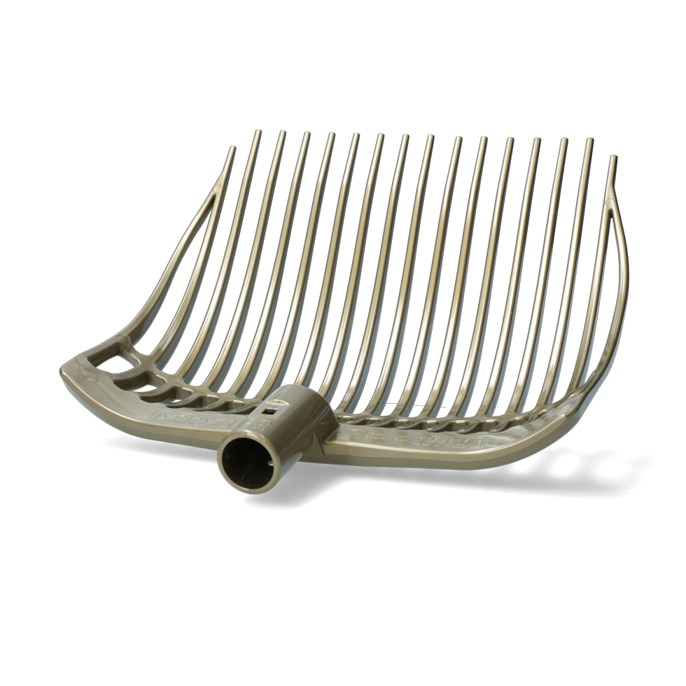 Dunggabel kunststoff Medium gold ohne Stiel