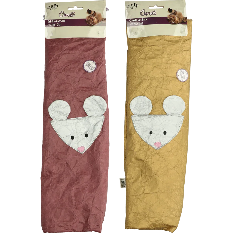 AFP Crumples Crinkle Cat Sack Gold - PremiumHobby