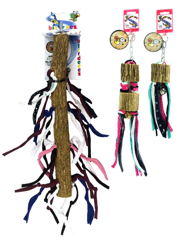 Birrdeeez Sittich Sekelbos (2 St.) & Baumwollkrapfen - PremiumHobby