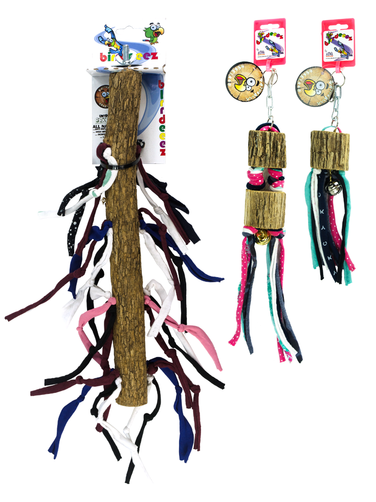 Birrdeeez Sittich Sekelbos (2 St.) & Baumwollkrapfen