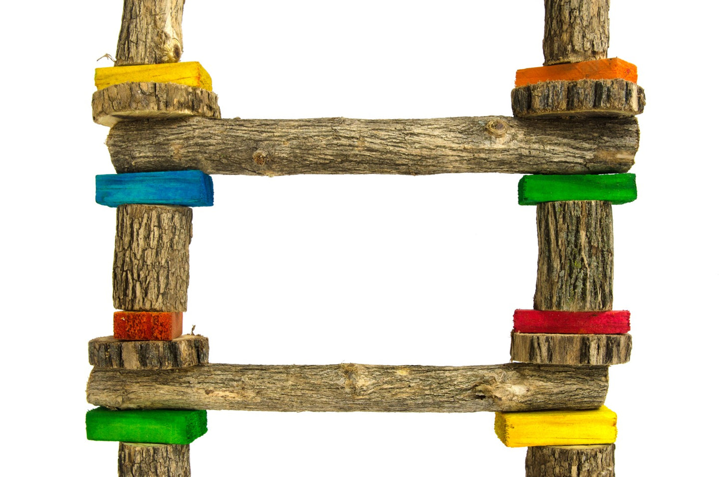 Birrdeeez Nymphensittich Leiter 6 Stufen All Wood