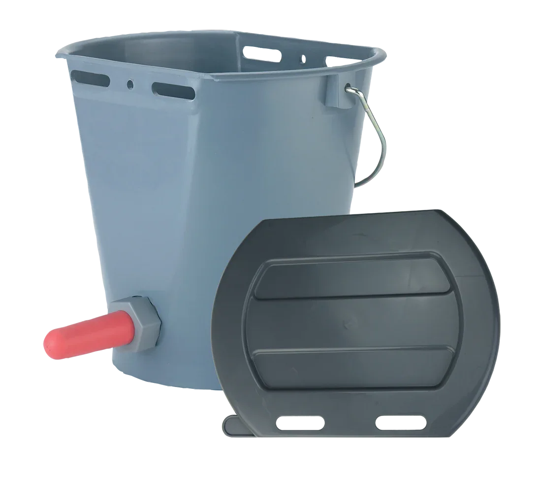 Deckel für Kälbertränkeeimer zweiseitig flach - PremiumHobby