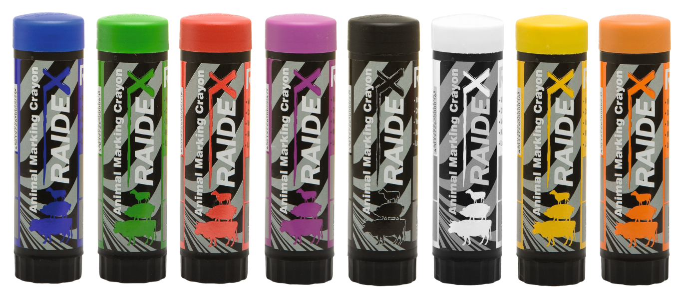 Viehzeichenstifte RAIDL, violett