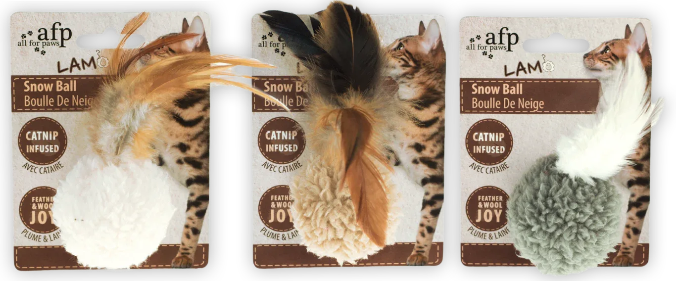 AFP Lambswool-Snow Ball Catnip - PremiumHobby