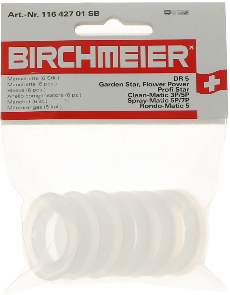 Birchmeier Kolbenringen (pro 6 Stück)