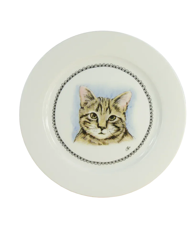 HofundZoo Frühstücksteller 21cm Katze - PremiumHobby