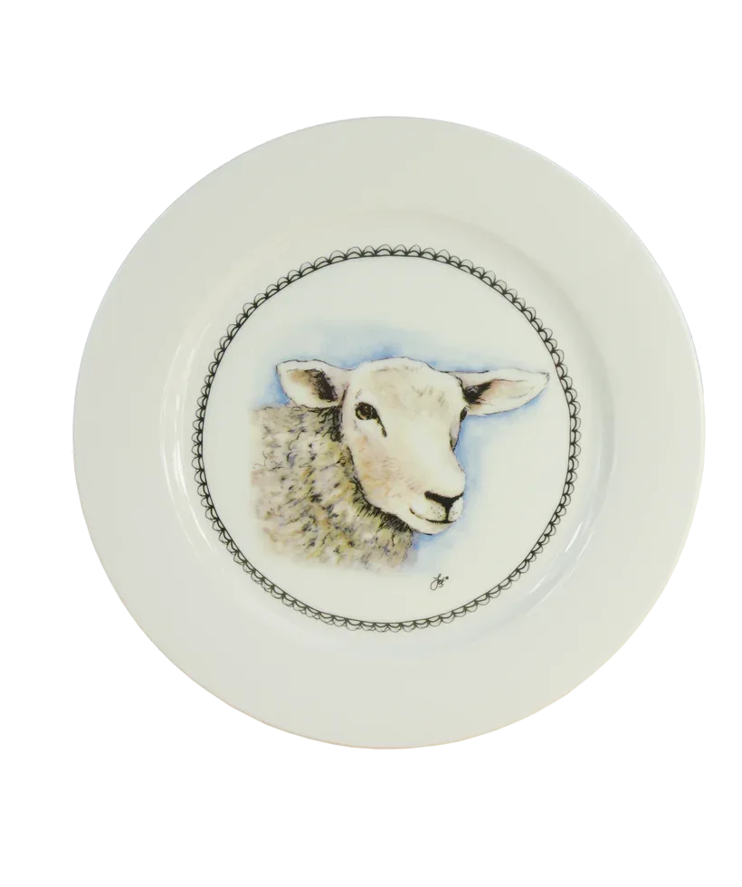 HofundZoo Frühstücksteller 21cm Schaf - PremiumHobby