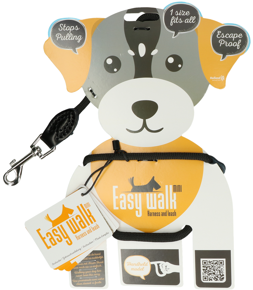 Easy Walk Mini Schultermodell Schwarz