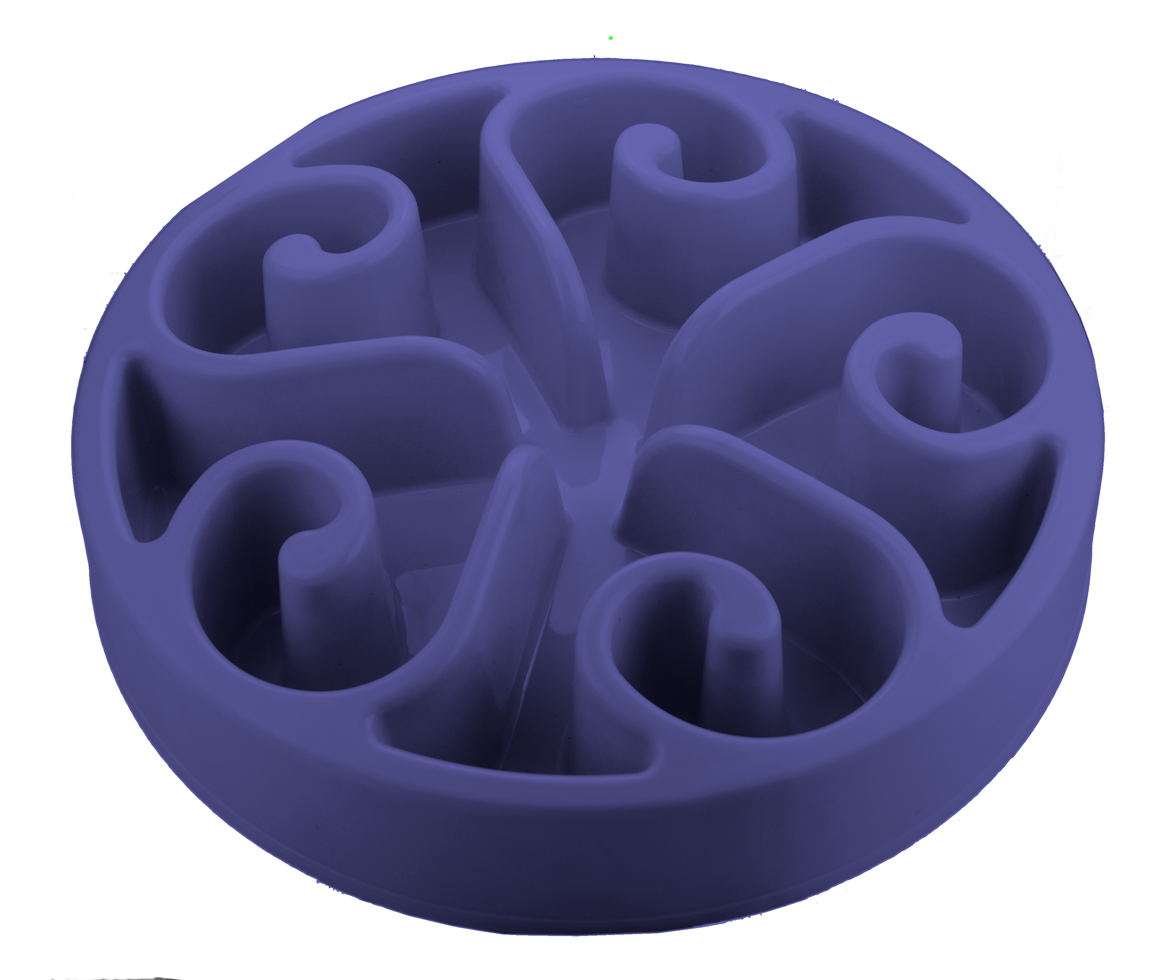 Eat Slow Live Longer Original Blue L