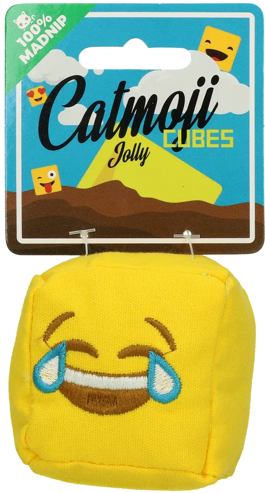 Emoji Cat Cube Jolly (mit MadNip) - PremiumHobby