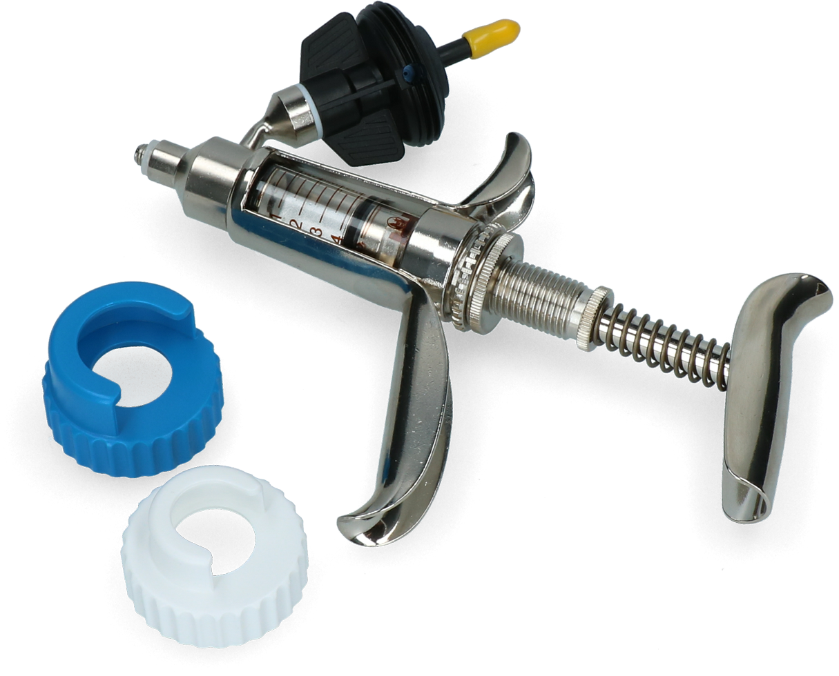 Ferro Matic Spritze 0,1-5 cc Gewindeansatz