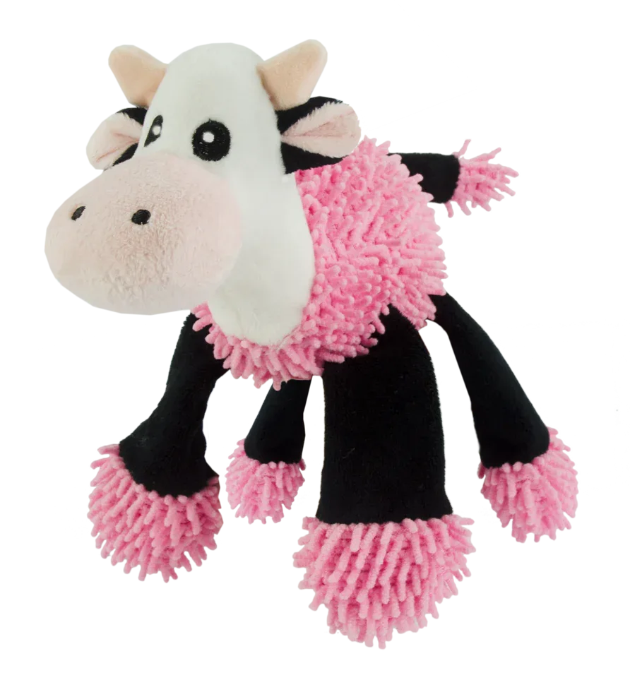 Fuzzle Kuh mit 5 Quietschern - PremiumHobby