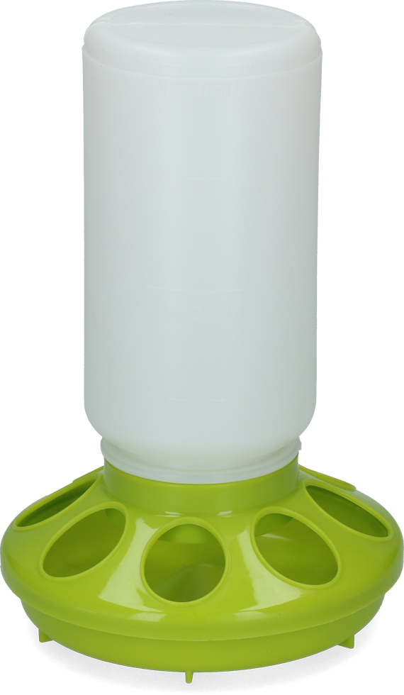 Geflügel Futterautomat 1 Kg grün