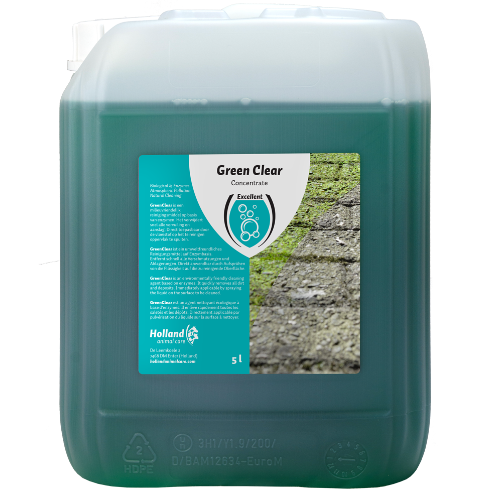 GreenClear bei grüner Ablagerung