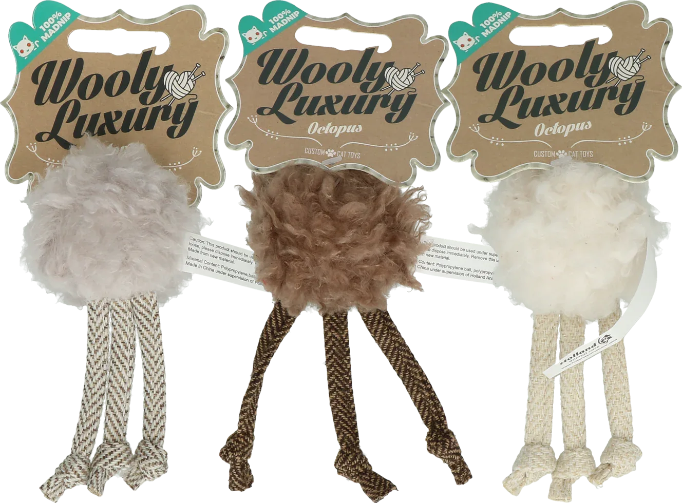 Wooly Luxury Oktopode Braun - PremiumHobby