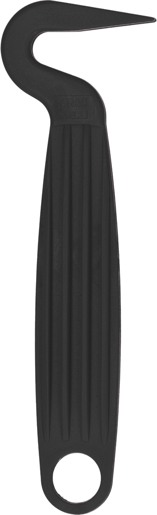 Hufkratzer kunststoff schwarz