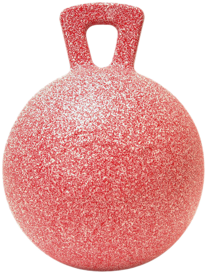 Jolly Ball ROT/WEISS "Minzeduft" 25 cm
