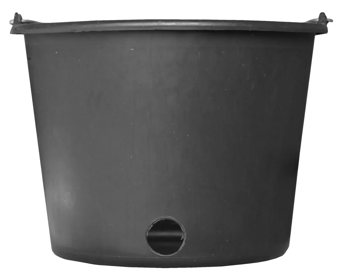 Kälbereimer rund + loch - PremiumHobby