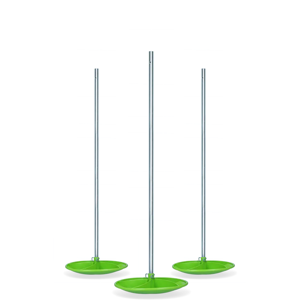 Twist butler net 125 cm 3 x stangen los - PremiumHobby