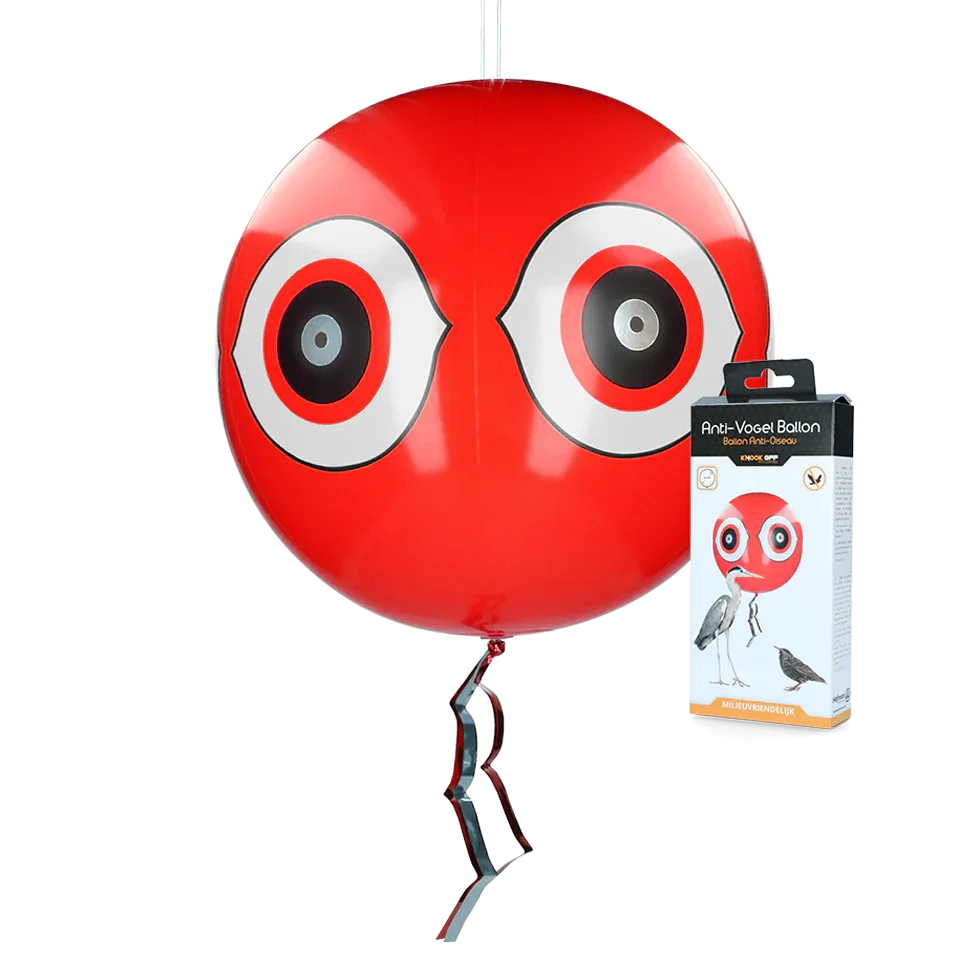 Knock Pest Schrikballon Rood - PremiumHobby