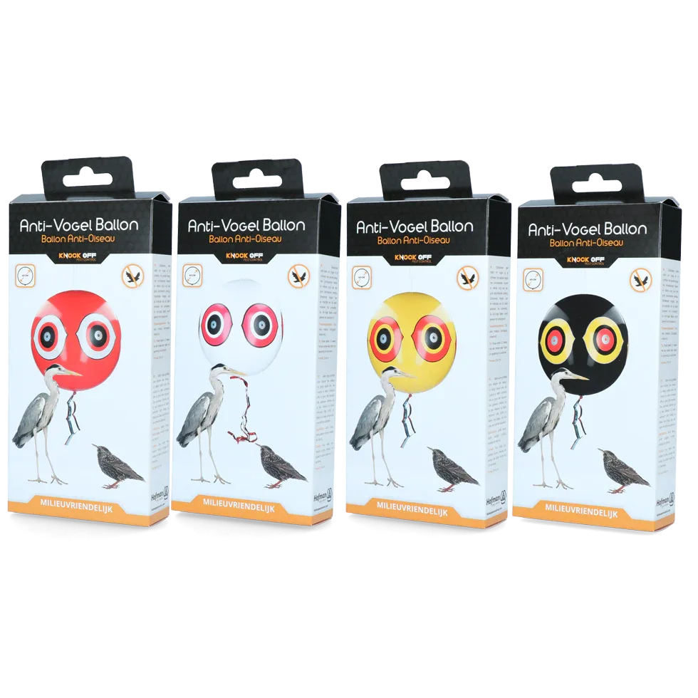 Knock Pest Schreck-Ballon Schwarz - PremiumHobby