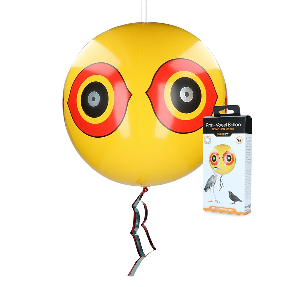 Knock Pest Schreck-Ballon Gelb - PremiumHobby