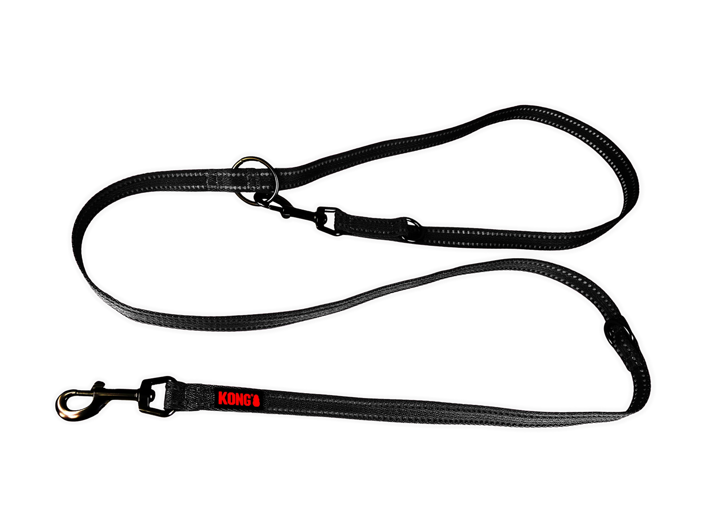 KONG Adjustable leash M Black - PremiumHobby