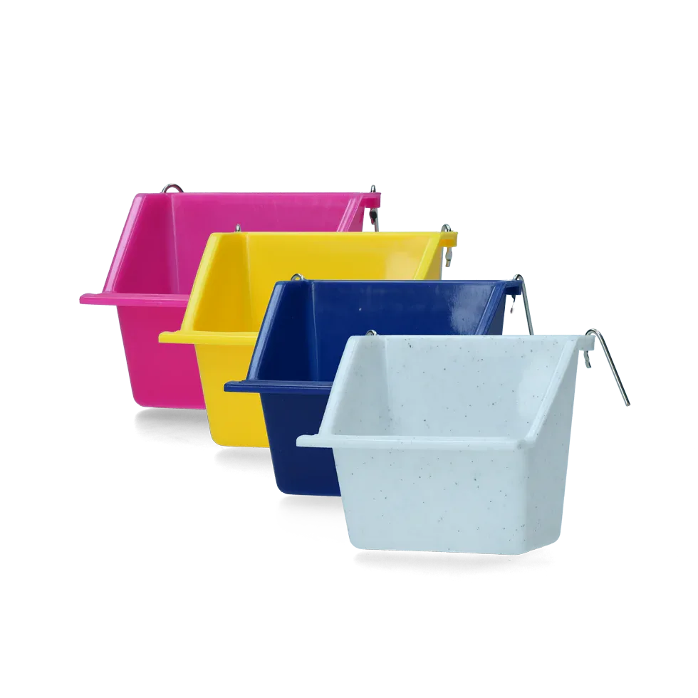 Pawise Seed and Water Cup 130 ml multi colour asst. - PremiumHobby