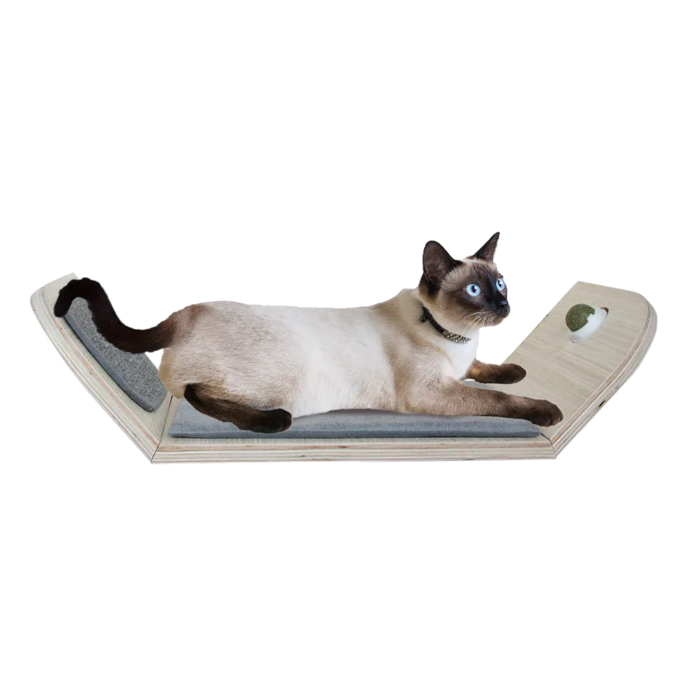 AFP Skywalk - Scratcher Lounge Bed With Catnip Ball - PremiumHobby