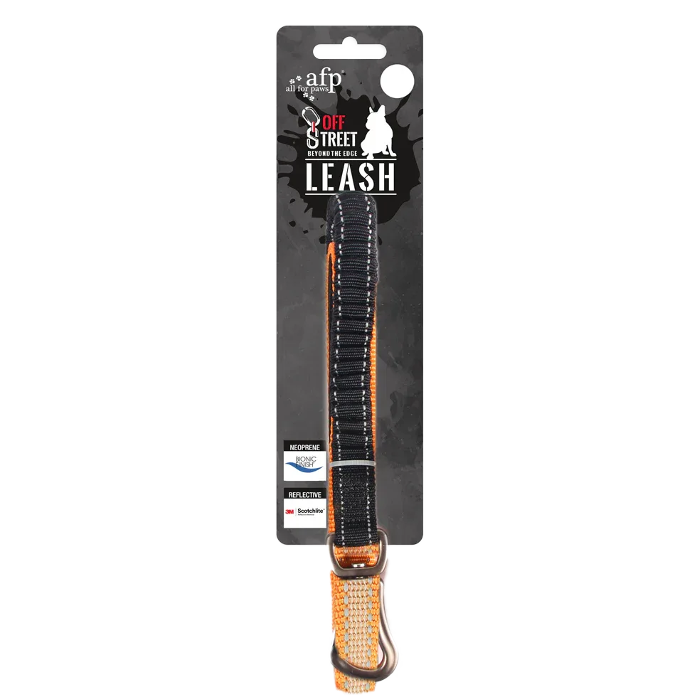 AFP Off Street Dog Leash Tangerine M - PremiumHobby