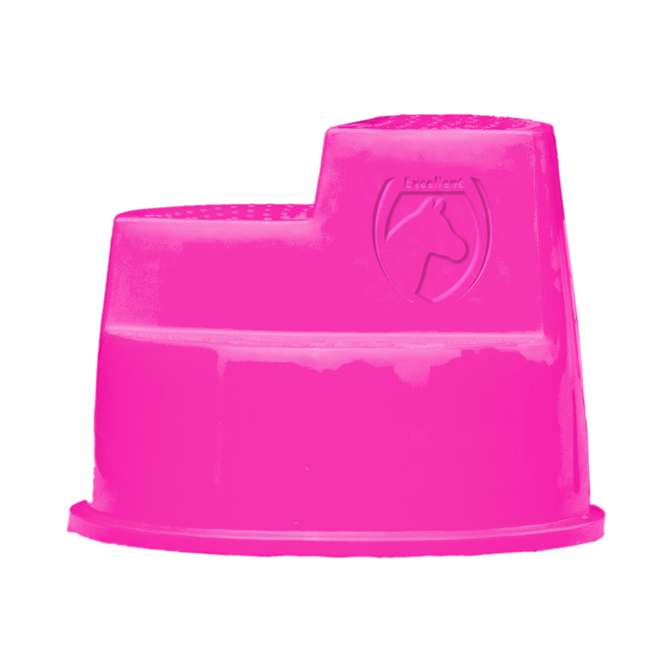 Excellent Aufstiegshilfe, 3 Stufen, rosa