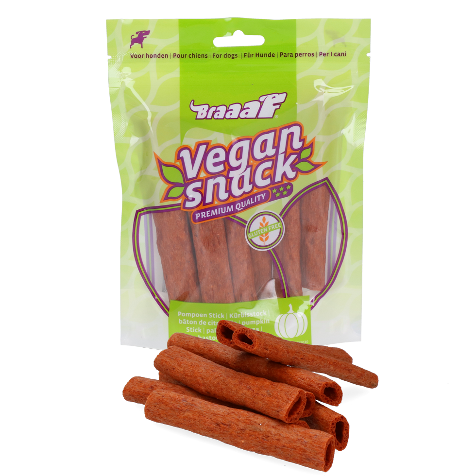 Braaaf VEGAN snack Kürbis stick 80 g