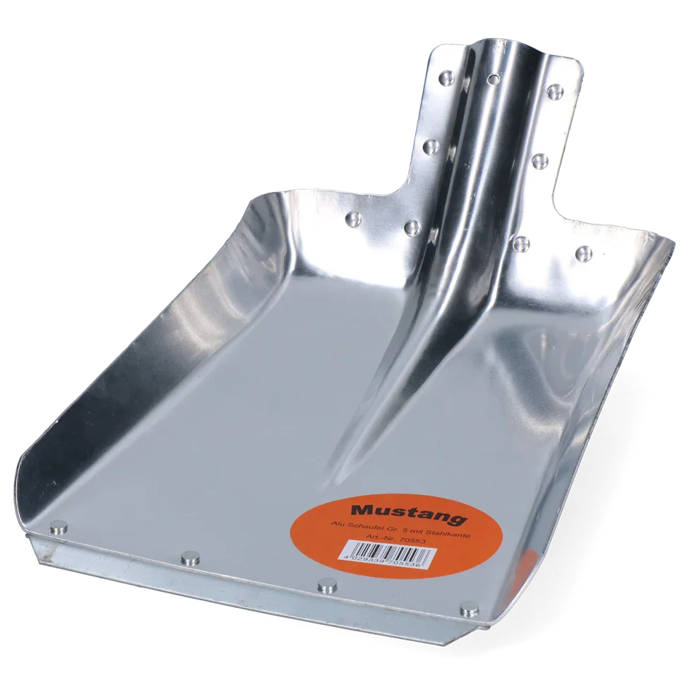 Schaufel Mustang aluminium, 27 cm breit - PremiumHobby