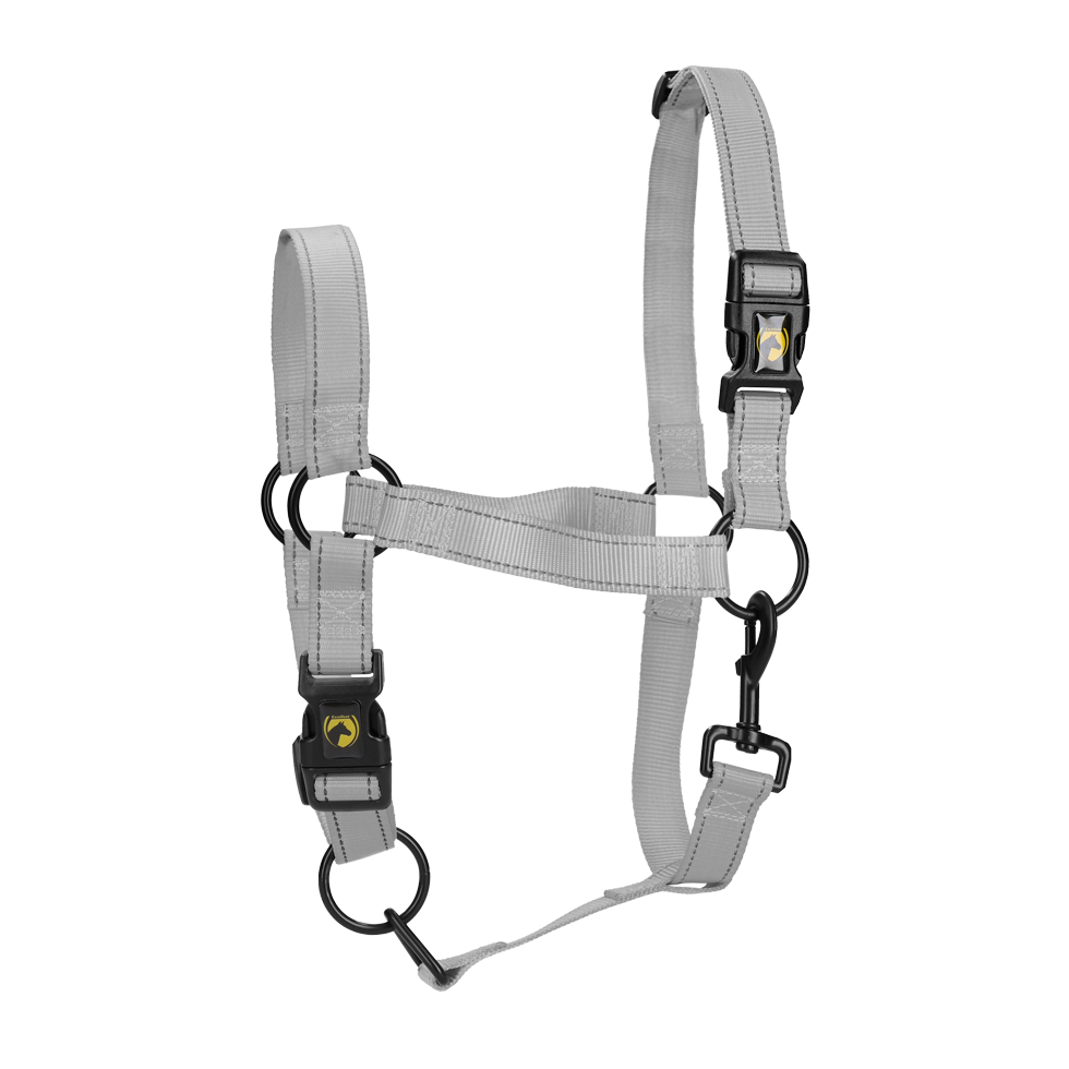 Excellent Horse Premium Halfter XL Full Grau