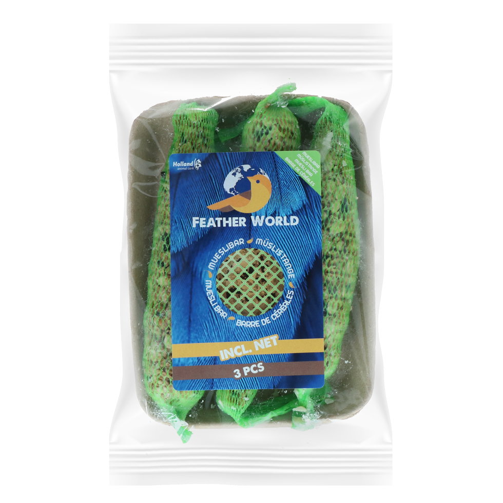 Feather World Müsliriegel im Netz