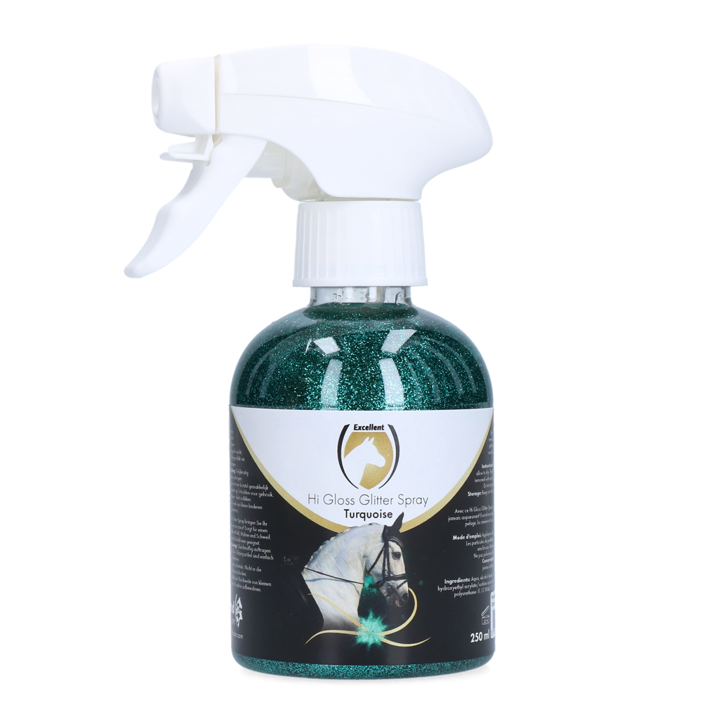 Hi Gloss Glitter Spray Grün