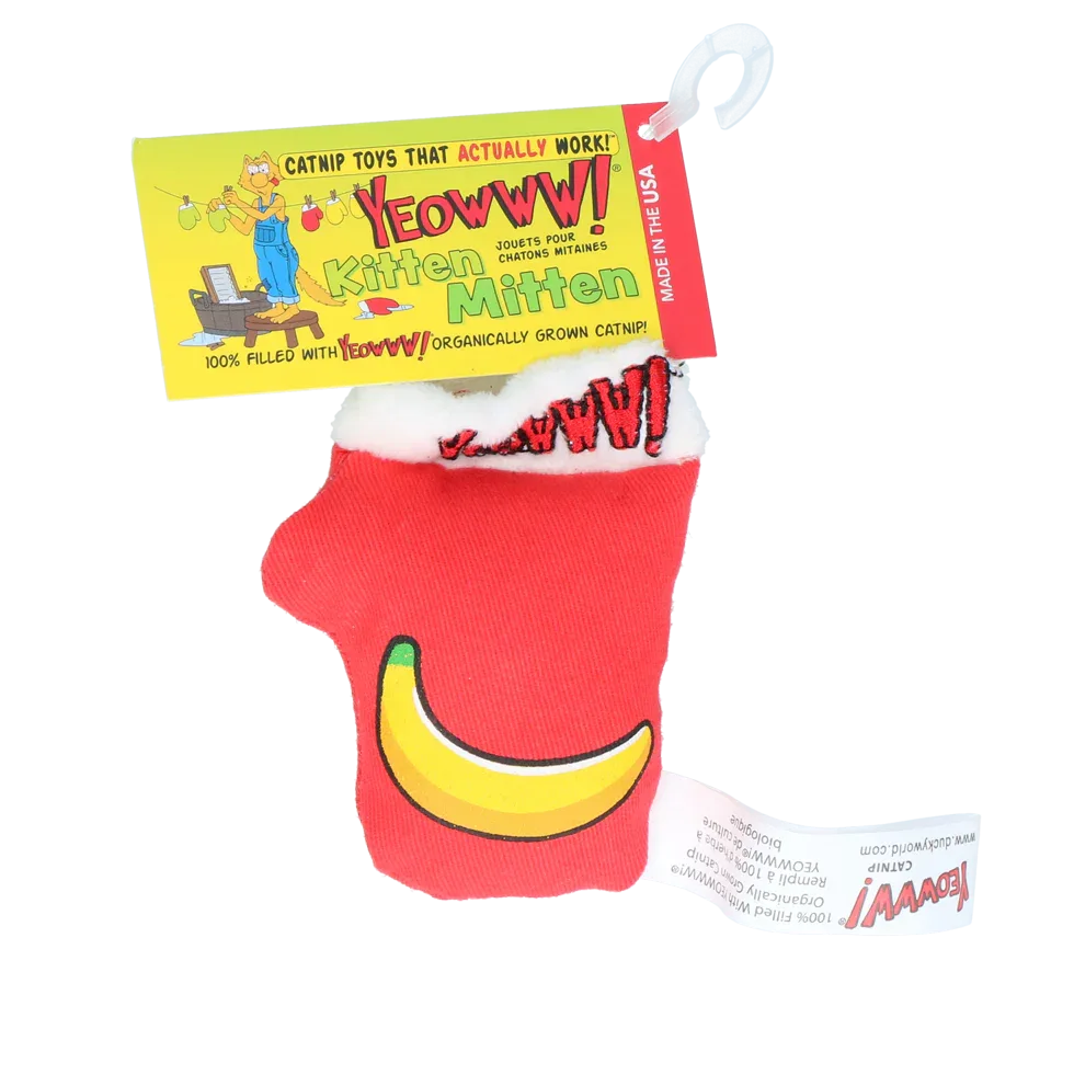 Yeowww! Kitten Mittens - Red - PremiumHobby