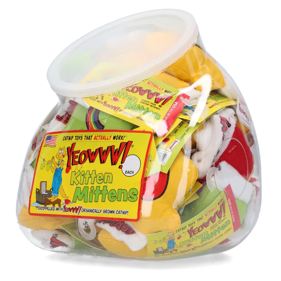 Yeowww! Jug with 30 Kitten Mittens - PremiumHobby