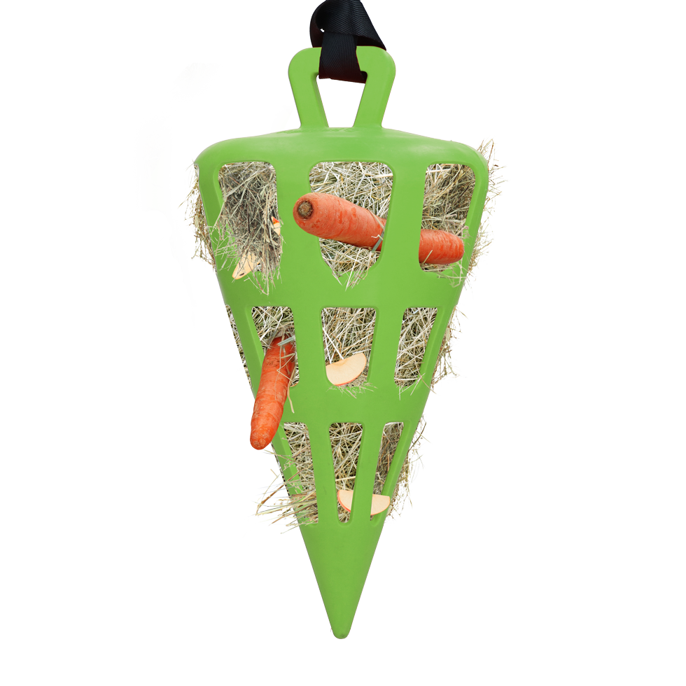 Hay Slowfeeder Fun and Flex 22 cm Gr??une Karotte