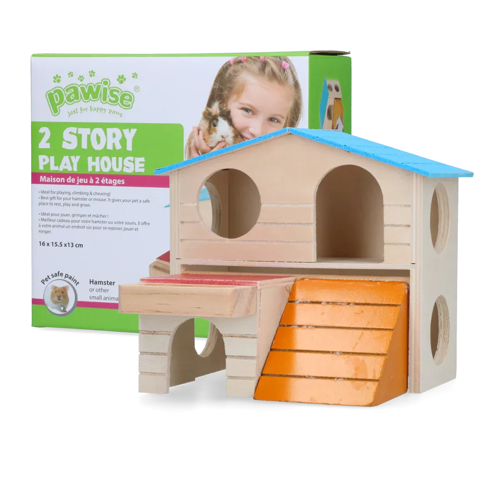 Pawise Colorful 2 STORY HOUSE - PremiumHobby