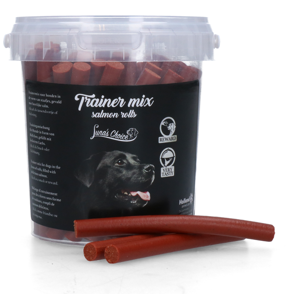 Luna's Choice Trainingsmischung Lachsröllchen