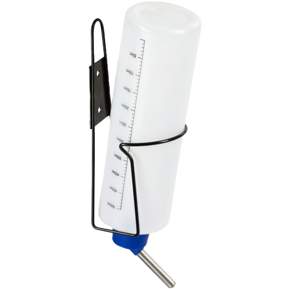 Trinkflasche 500ml mit Metallhalterung