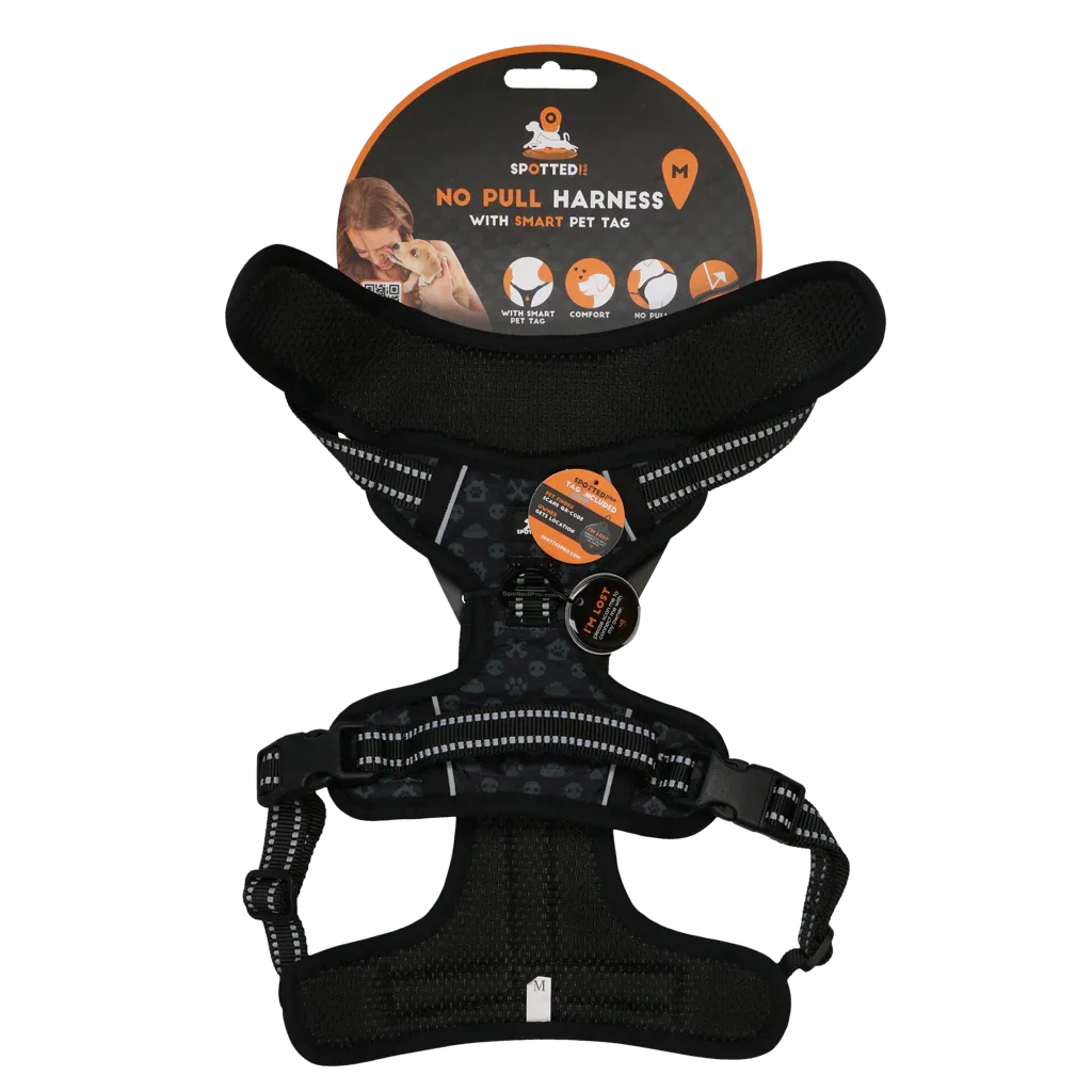 Spotted! PRO Geschirr Anthrazit M - PremiumHobby