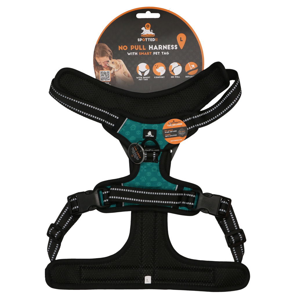 Spotted! PRO Geschirr Grun L