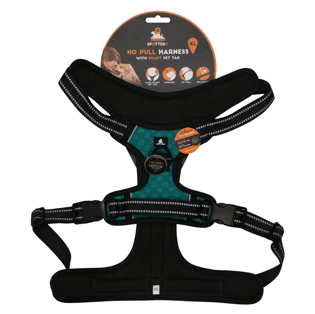 Spotted! PRO Geschirr Grun XL