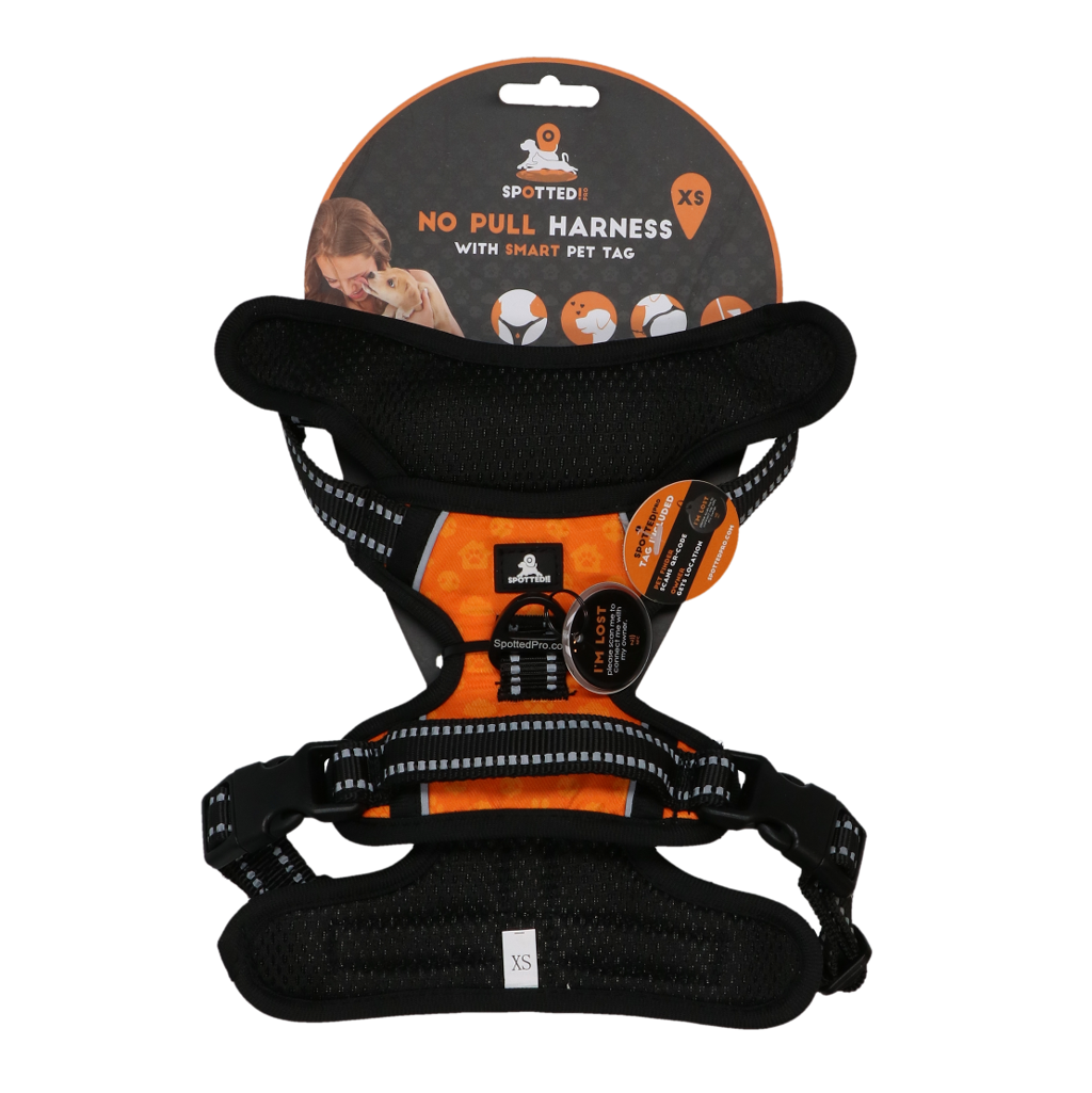 Spotted! PRO Geschirr Orange XS