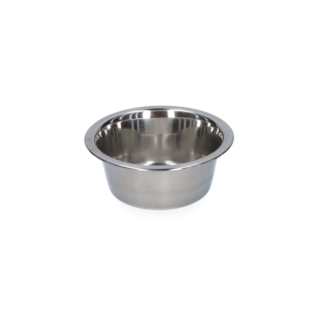 Futter- oder Trinknapf aus Edelstahl 350ml Ø 13cm